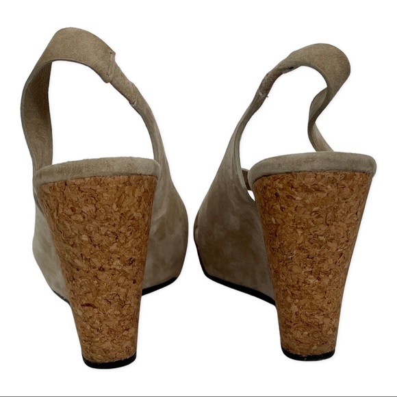 UGG Suede Wedge Sandals - Tan - Picture 4 of 7